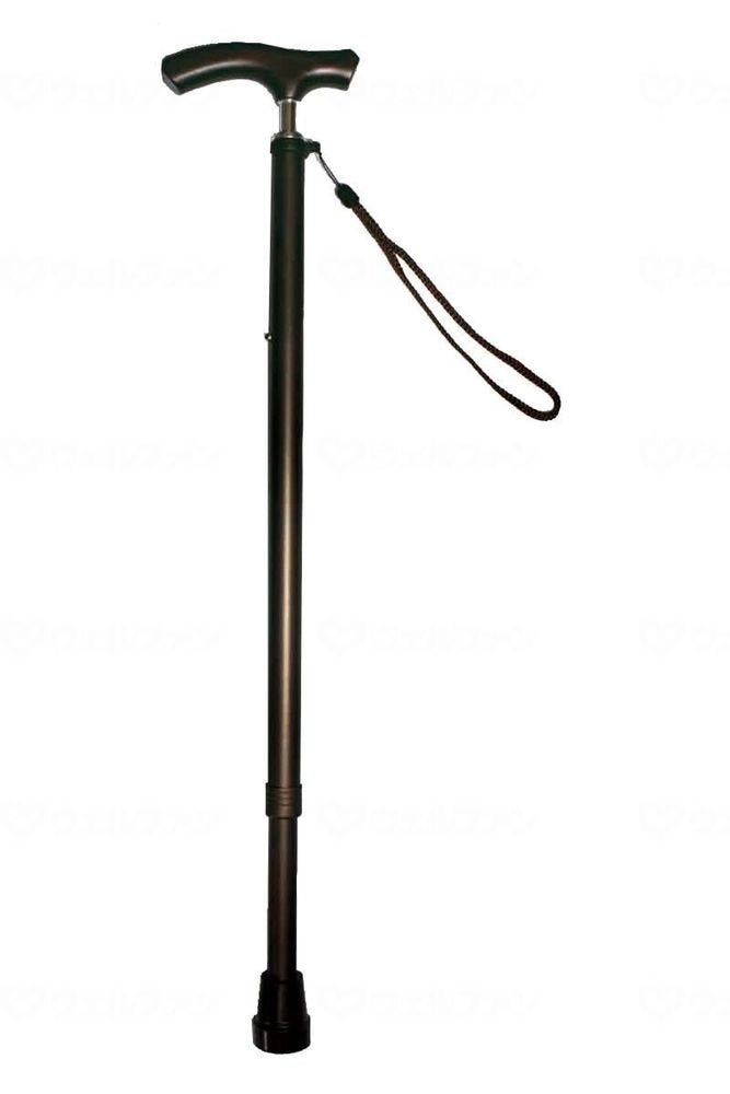光華 スリムネック伸縮杖 ベーシックタイプ マットブラウン B060-608D-BRM