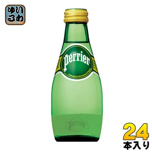 ペリエ 200ml 瓶 24本入 炭酸水 無糖 炭酸飲料