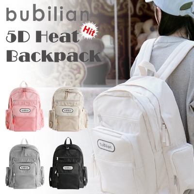 [BUBILIAN] 5D HEAT BACKPACK / 5つの色 / 韓国ストリートブランド