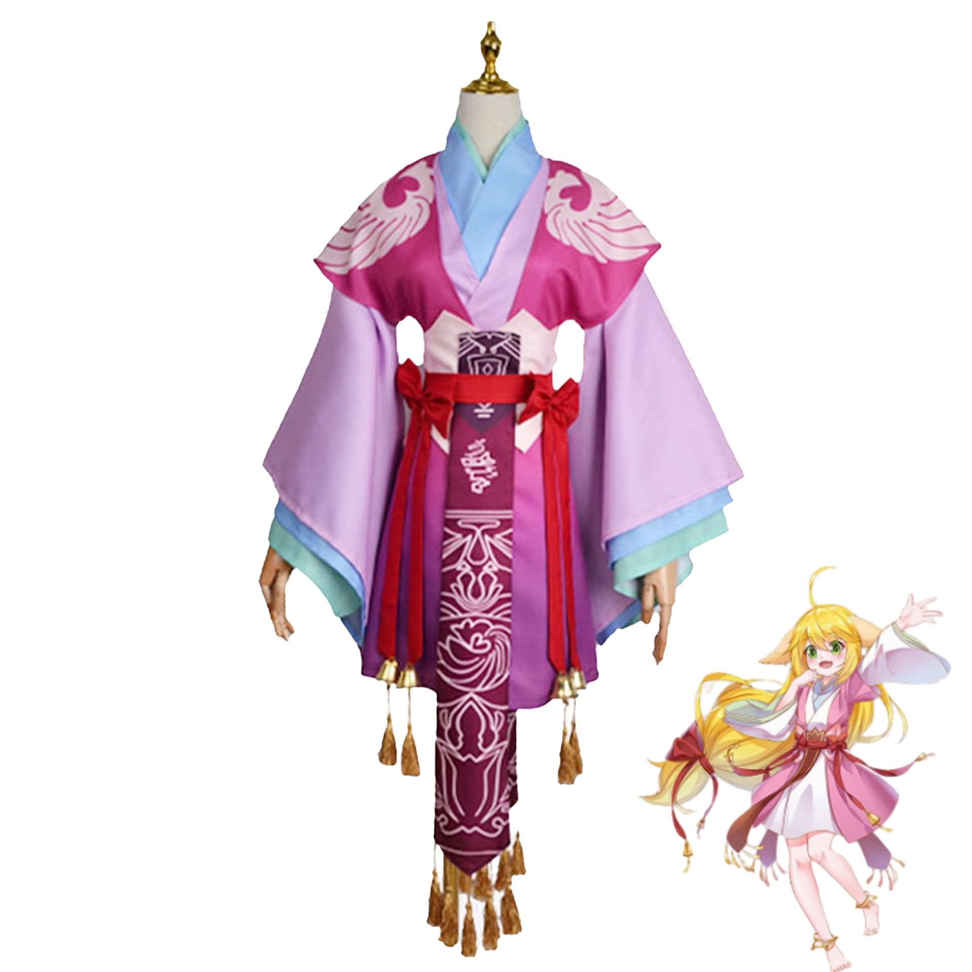 【即納&迅速な出荷】狐妖小紅娘塗山蘇塗山紅紅塗山雅雅コスプレアニメ衣装