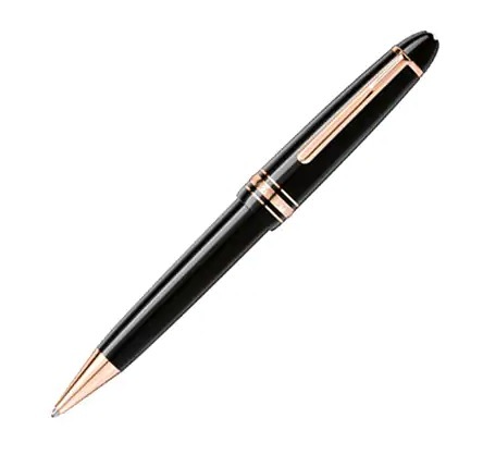 MONTBLANC 132482 112673 モンブラン マイスターシュテュック レッドゴールドコーティング ルグラン ボールペン ブラック/レッドゴールド /取寄品