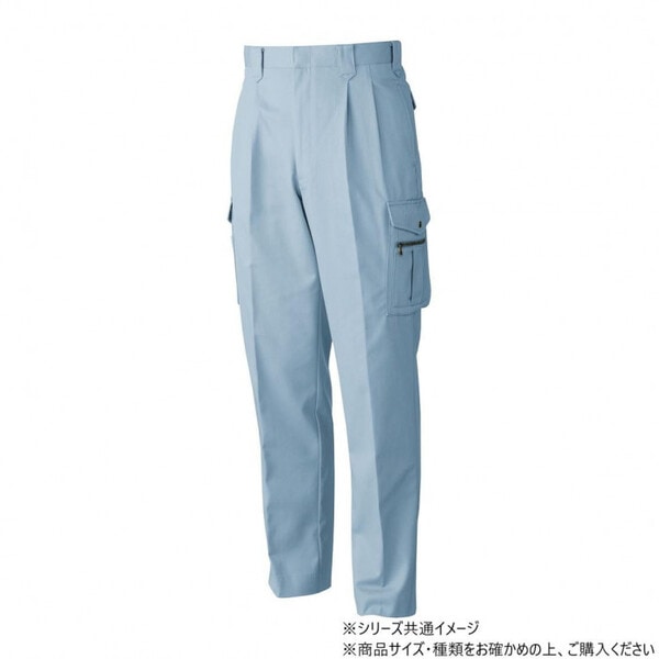 5338 ツータックカーゴパンツ 73サイズ モスグリーン(107)