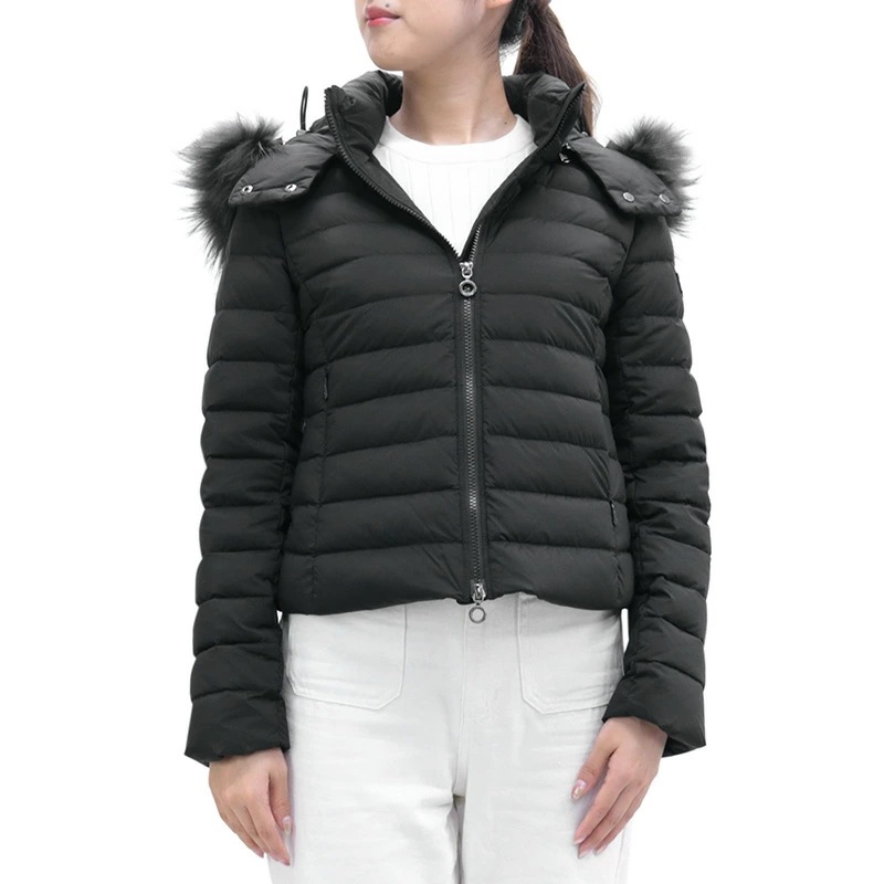 本日ポイント5倍タトラス TATRAS (LTKE24A4164-D 01 BLACK) VARENA 2024AW-2025AW 新作 ブラック レディース ヴァレナ ショート ダウンジャケット 59,550円