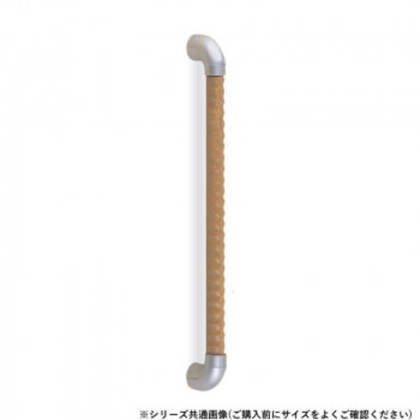 シロクマ トリプルディンプル手すり シルバー/Lオーク BR-557 600mm