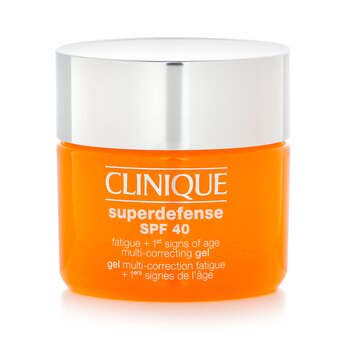 Clinique スーパーディフェンスSPF40 ファティーグ＋ファーストサインオブエイジ マルチコレクティングジェル
