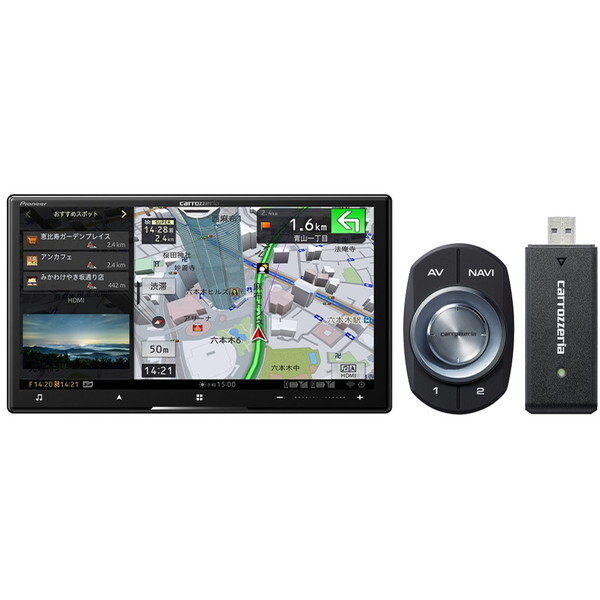 AVIC-CZ912IV-DC carrozzeria(カロッツェリア) サーバーナビ 7V型カーナビ HD/TV/DVD/CD/Bluetooth/USB/SD/チューナー・AV一体型メモリーナビ