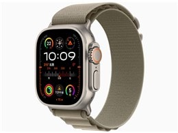Apple Watch Ultra 2 GPS+Cellularモデル 49mm MREX3J/A [オリーブアルパインループ S]