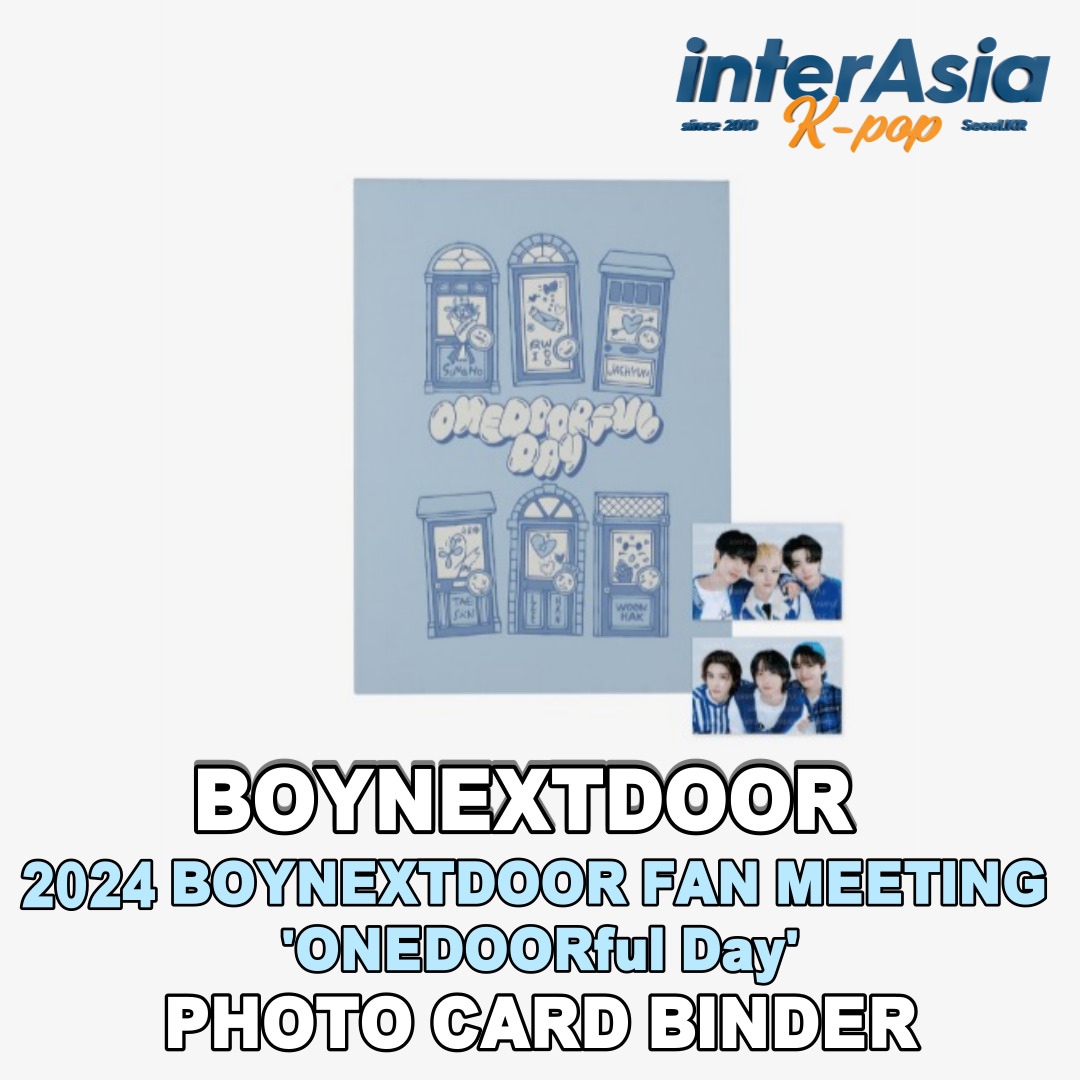 BOYNEXTDOOR - PHOTO CARD BINDER 【2024 BOYNEXTDOOR FAN MEETING : ONEDOORful Day】 公式グッズ