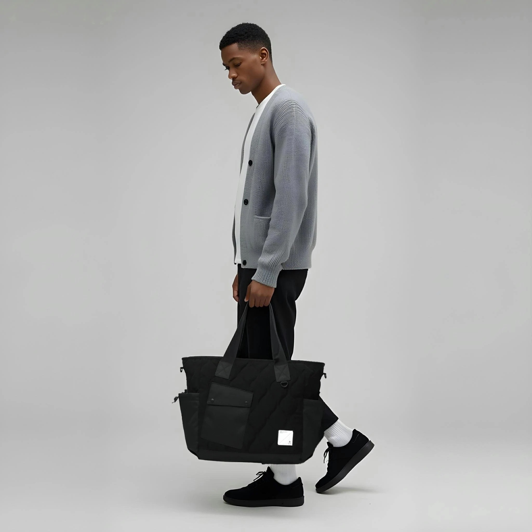 【限定ランチバッグ付】バッグ メンズ レディース ジーイチキューキューゼロ ファスナー付き A4 A3 横 ビジネス RECON 2WAY TOTE B01005-02
