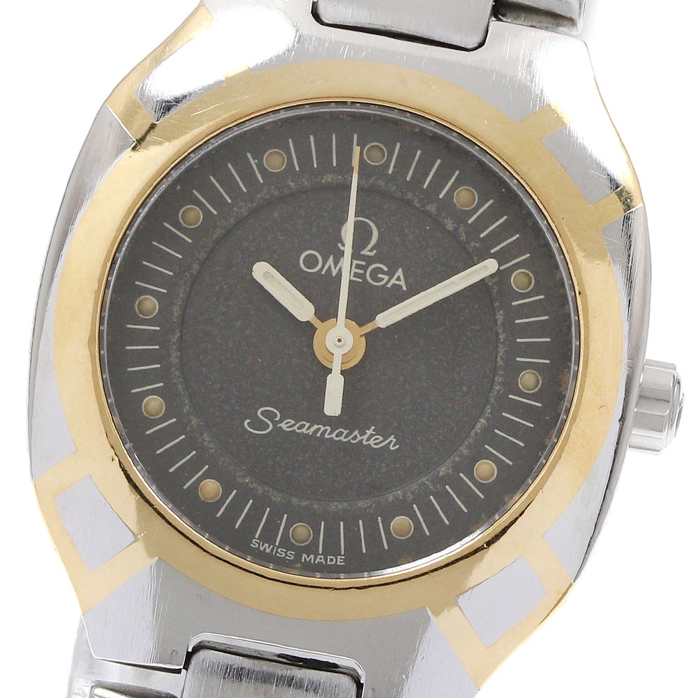 オメガ OMEGA シーマスターポラリス クォーツ レディース _915341【中古】