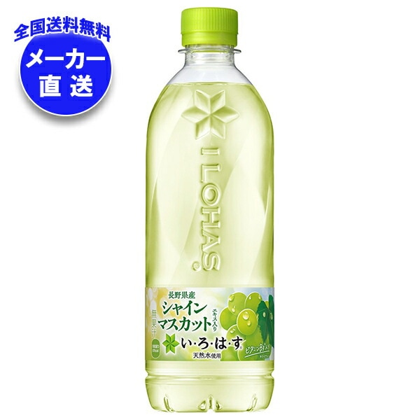 メーカー直送品コカコーラ い　ろ　は　す シャインマスカット(いろはす シャインマスカット) 540mlPET＊24本入＊(2ケース)