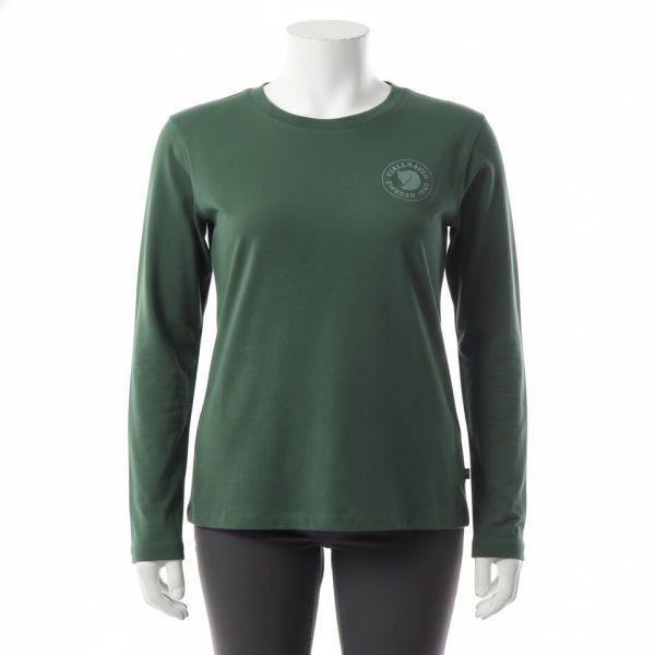 FJALLRAVEN製作 女性 1960 ロゴ Tシャツ 長袖 86989679 Logo T-shirt LS W 826715
