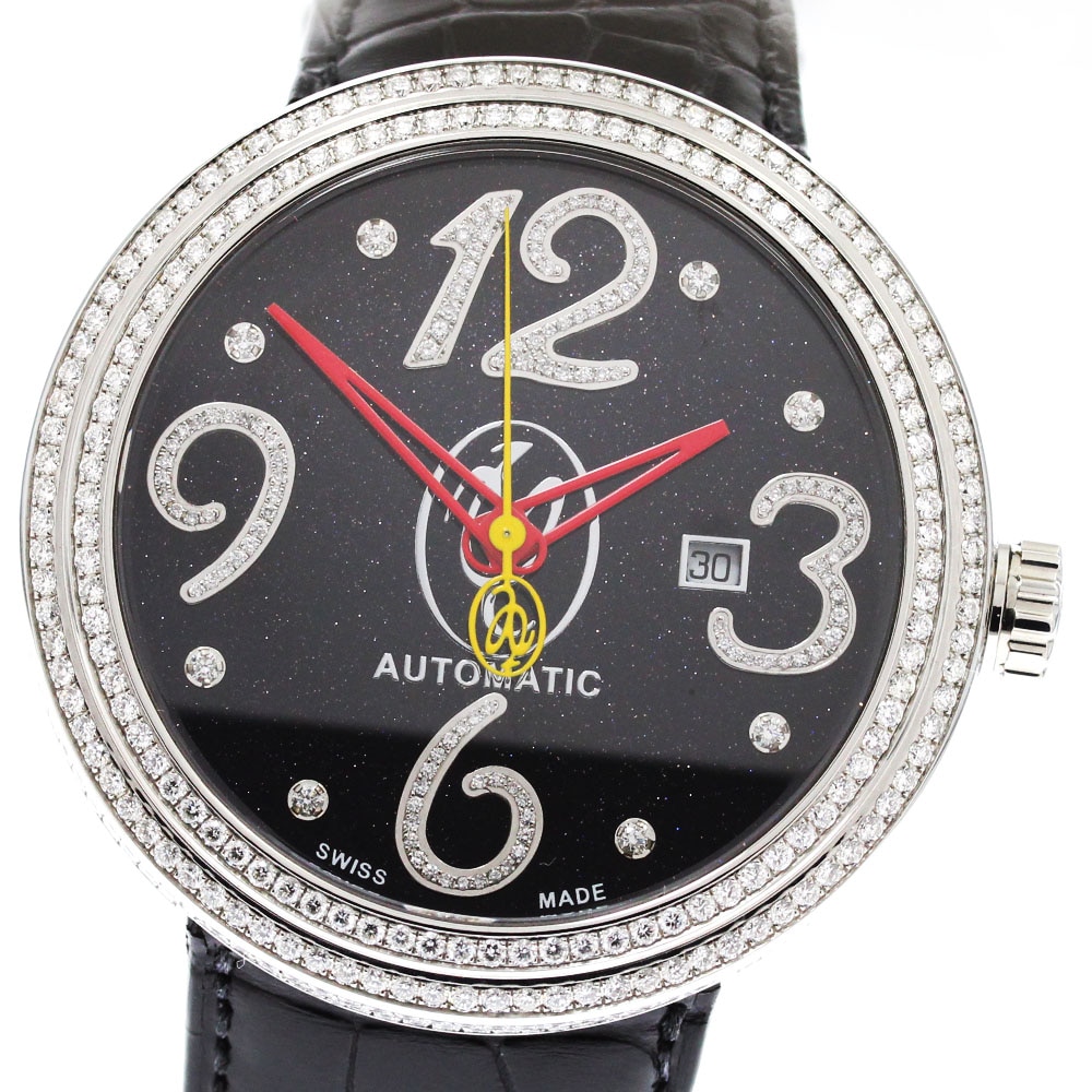 ジェイコブ JACOB&CO WH285G ヴァレンティン ユダシュキン コラボ ダイヤベゼル 自動巻き メンズ 極美品 保証書付き_876521【中古】