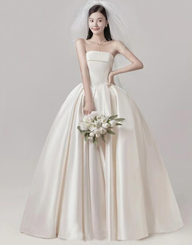 花嫁ドレス 可愛い 前撮りドレス 後撮り パーティードレス 結婚式ドレス フォトウェディング撮影 高級感 ウェディングドレス きれいめ お姫様 成人式ドレス 卒業式ドレス 披露宴 ワンピース ロング