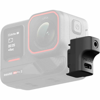 他サイト： Insta360 CINSAAXD-S Insta360「AcePro2/AcePro/Ace」用マイクアダプター CINSAAXDSの商品画像