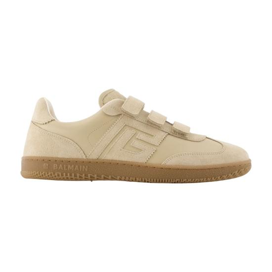 BALMAIN Men Sneakers HM1VJ423LBEW G90 beige