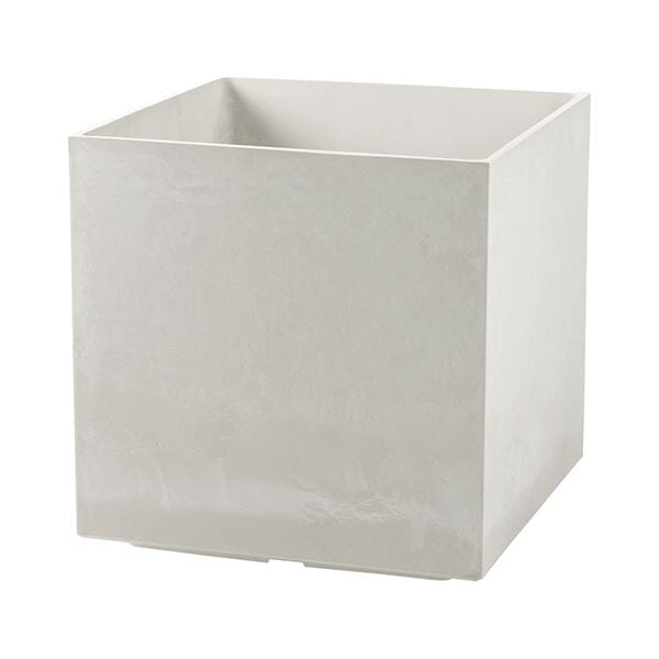 ラヴィーレ ポットカバー キューブ 45型 ホワイト 1個