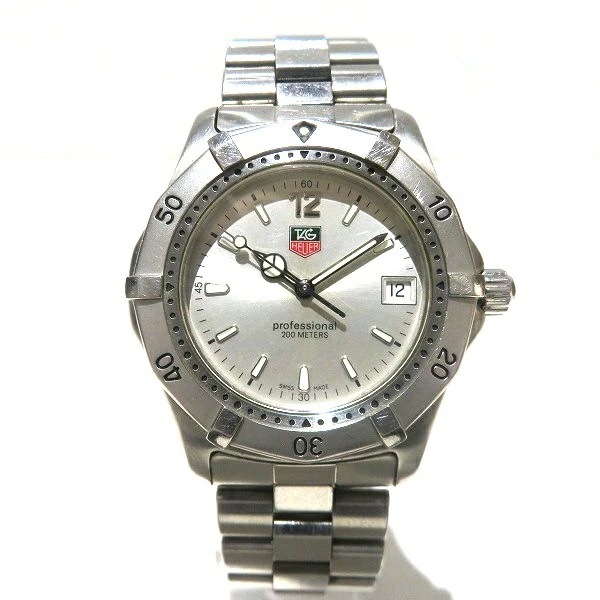 タグホイヤー プロフェッショナル200 WK1112-0 クォーツ 腕時計 メンズ【中古】