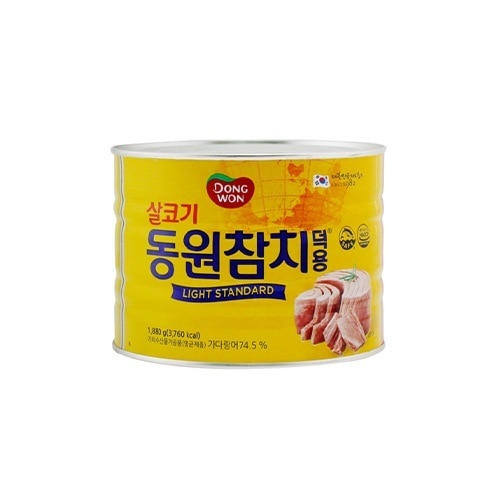 【韓国食品TOP10】ドンウォンマグロ1.88kg お徳用 大容量 1個