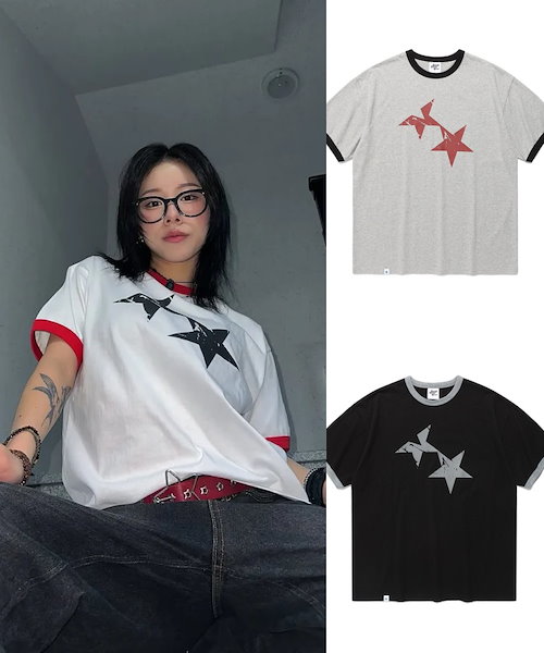 CAVISH ♥ INVADER SS TEE /追跡付 CAVISH ♥ INVADER PIGMENT SS TEE/追跡付 (CAVISH/Tシャツ