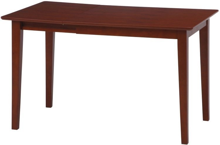 ダイニングテーブル おしゃれ 伸縮 幅80~120×奥行75×高さ71cm ミディアムブラウン