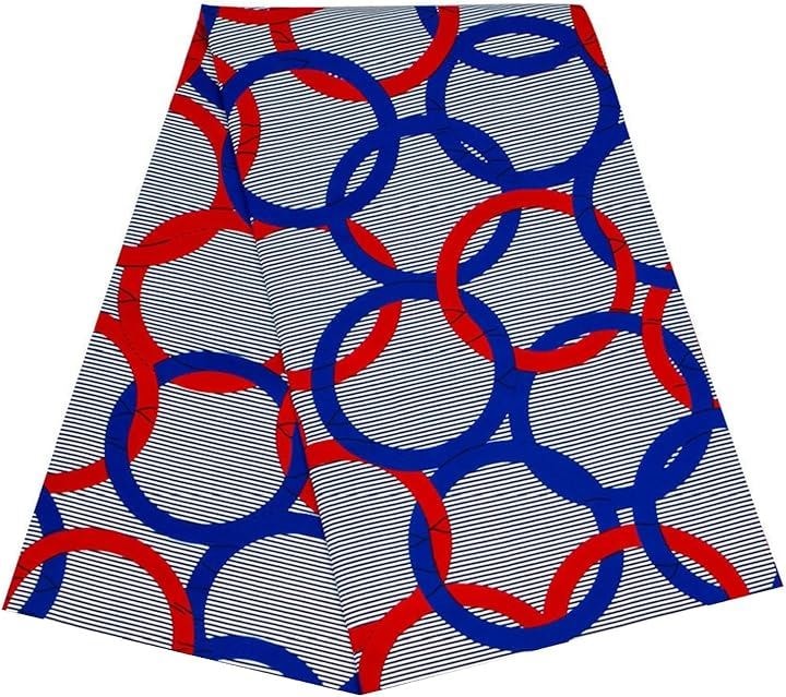 アフリカ布 アフリカンプリント アフリカンファブリック 生地(M)