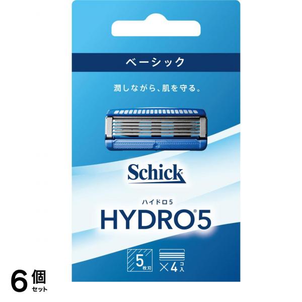 ハイドロ5 ベー 替刃 4個入 6個セット