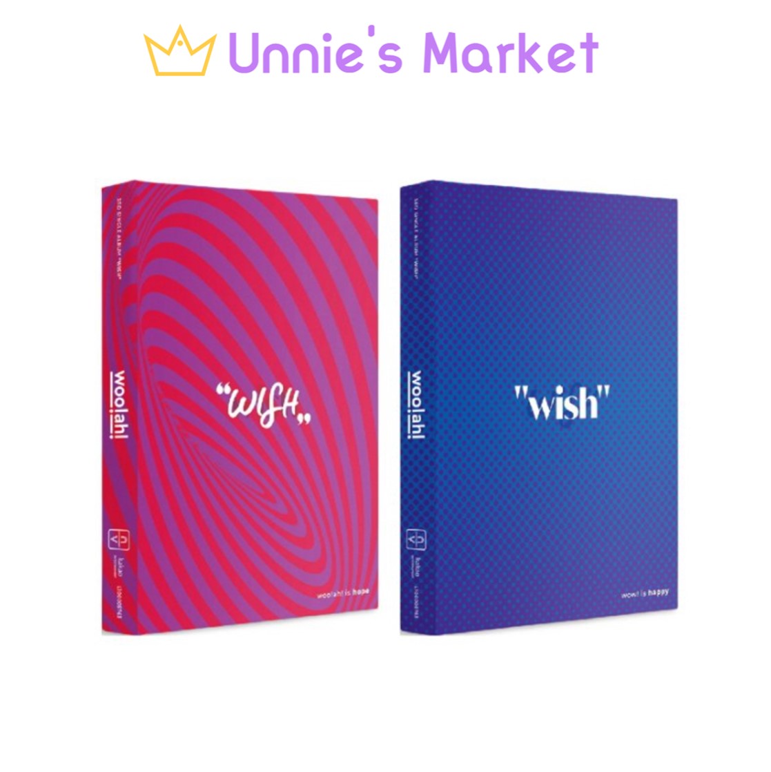 [SET] woo!ah! [WISH] 3rd Album 5,089円
