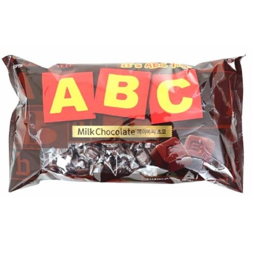 ロッテabcチョコレート829g 1パックおいしいスナック韓国料理