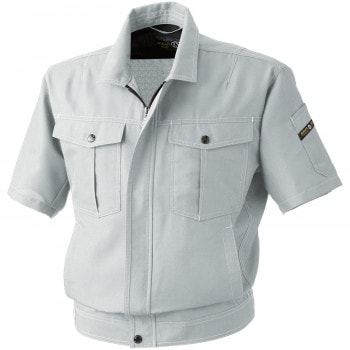 桑和 971 半袖ブルゾン 3Lサイズ グレー（7） Absolute GEAR