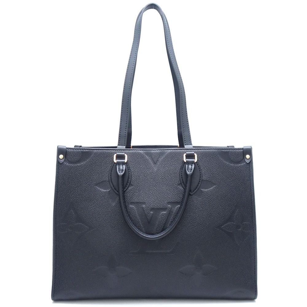 モノグラム アンプラント オンザゴーMM M45595 トートバッグ ノワール/352026【中古】