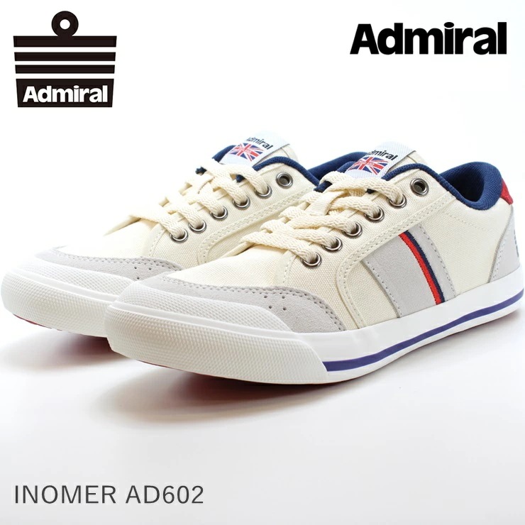 イノマー スニーカー INOMER AD602 トリコロール メンズスニーカー レディーススニーカー おしゃれ カジュアルシューズ カジュアルスニーカー