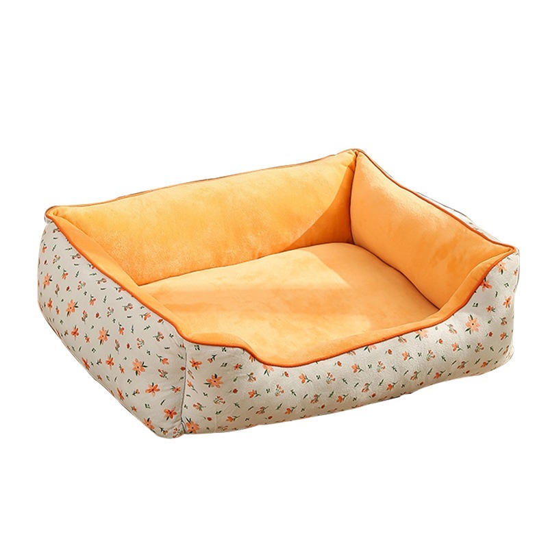 キャットネスト オールシーズン屋内用ット猫特大取り外し可能で洗える小型犬ットネストソファネスト