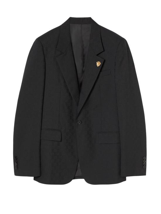 GUCCI Men Suit Jackets 864110 ZAUP11000 Black