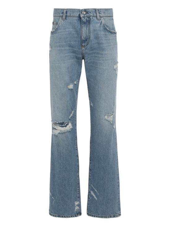 DOLCE & GABBANA Men Denim Pants GP02XD G8KF0S9001 Light denim
