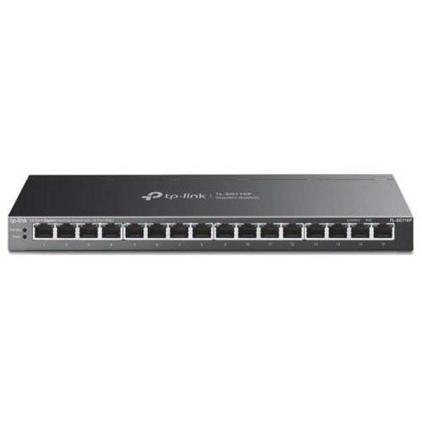TL-SG116P [16ポート ギガビット デスクトップ スイッチングハブ]