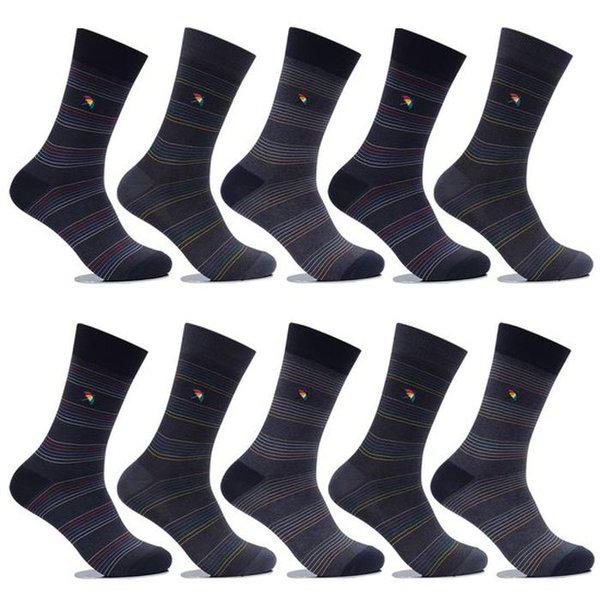 アーノルドパーマー紳士正装靴下 丈長 10足 SM004 メンズ綿靴下 メンズ正装靴下 革靴下