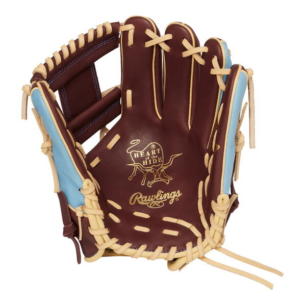 ローリングス 野球 レディースソフト用グローブ ソフト HOH DP R34 ダークシェリー/サックス GS4FHDR34-DSH/SX