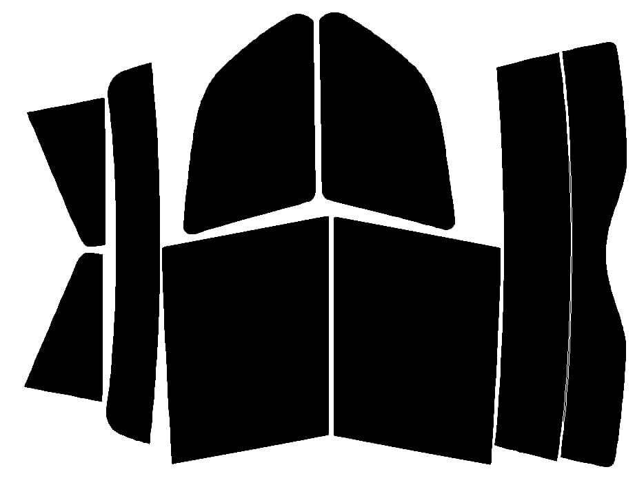 リア (s) BMW 3シリーズ ツーリング E46 カット済み カーフィルム BMW用 互換性あり AV25 AY20 AL19 AM28