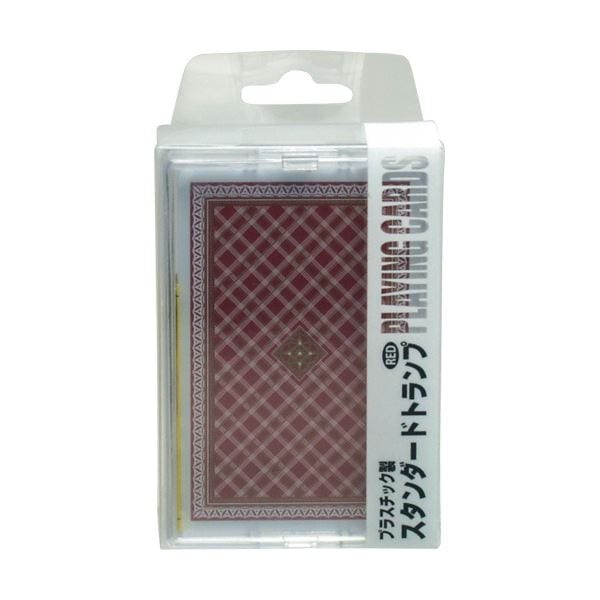 （まとめ）スタンダードトランプ レッド R-4430 1個 [x10セット]