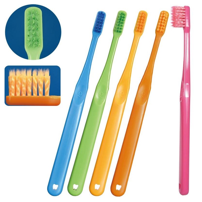 歯ブラシ CiPRO PLUS（プロプラス）スパイラル Sやわらかめ 50本 日本製