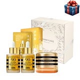 ジャミンギョン　クレマカラコール　ギフトセット4本 Qoo10] ジャミンギョン [カタツムリ4種ギフトセット]クレマカラ