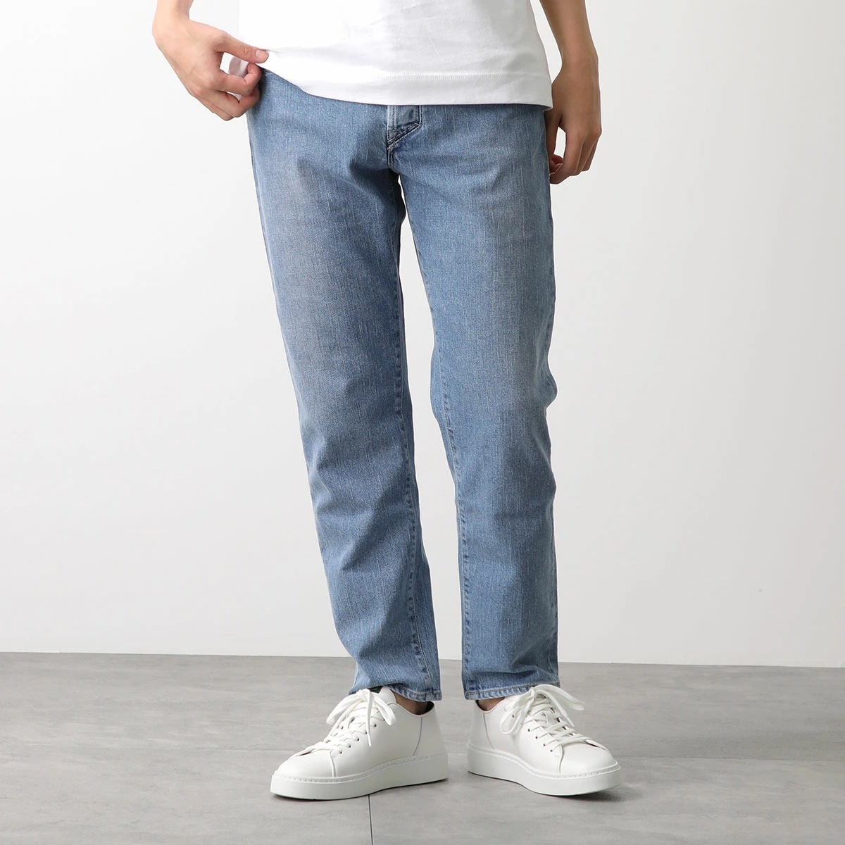 YCHAI イカイ ジーンズ ROBUSTO ロブスト YPU004 2DS0001 メンズ デニム コットンブレンド テーパード ストレッチ XJ/812/BLU 28,105円