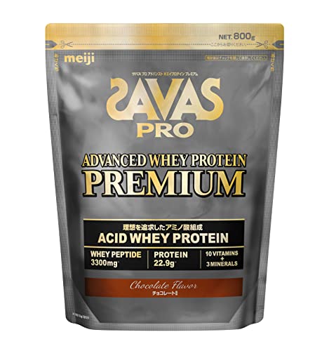 ザバス(SAVAS) プロ アドバンスト ホエイプロテイン プレミアム チョコレート風味 800g 明治 8,853円
