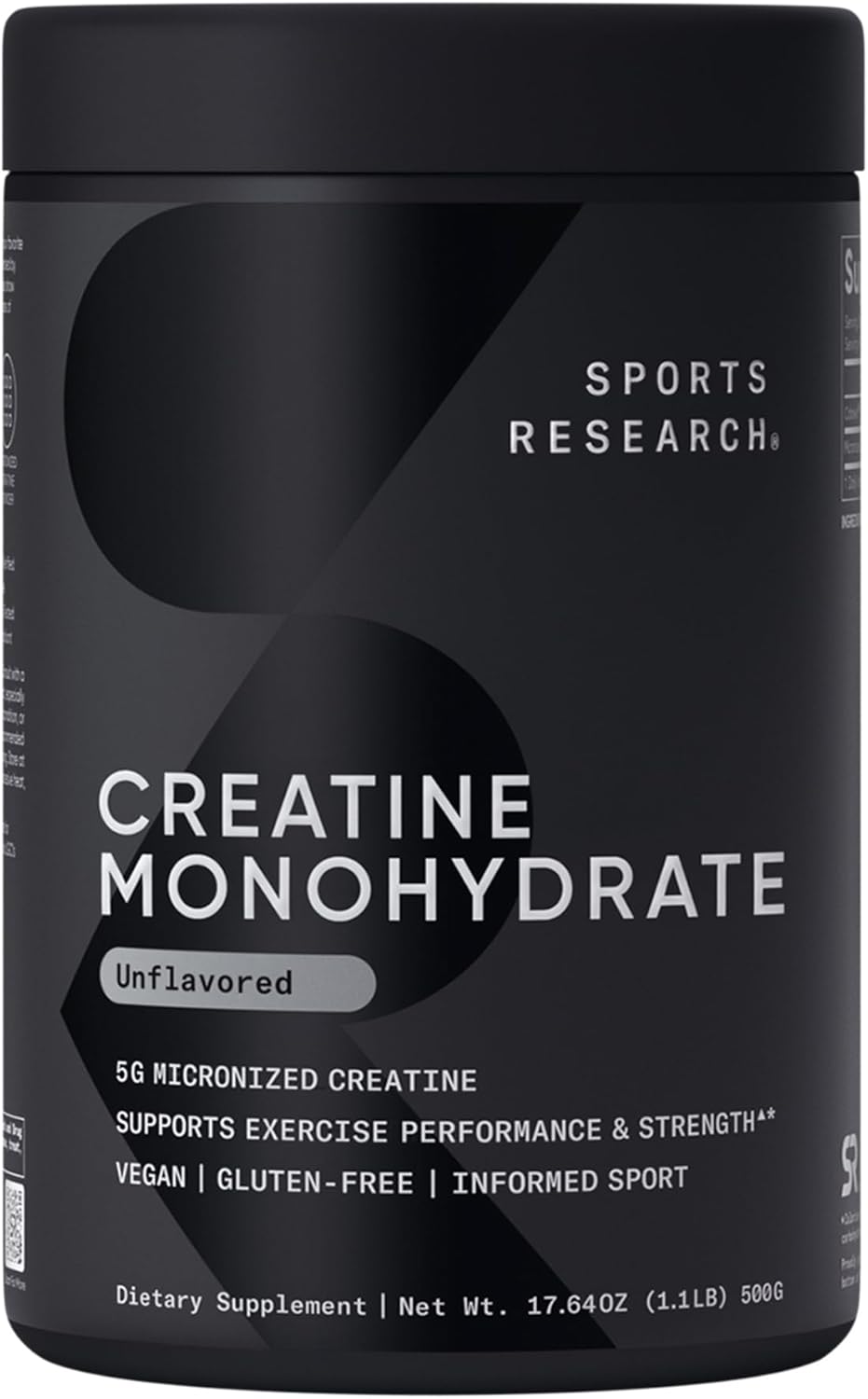 Sports Research Creatine Monohydrate 500g