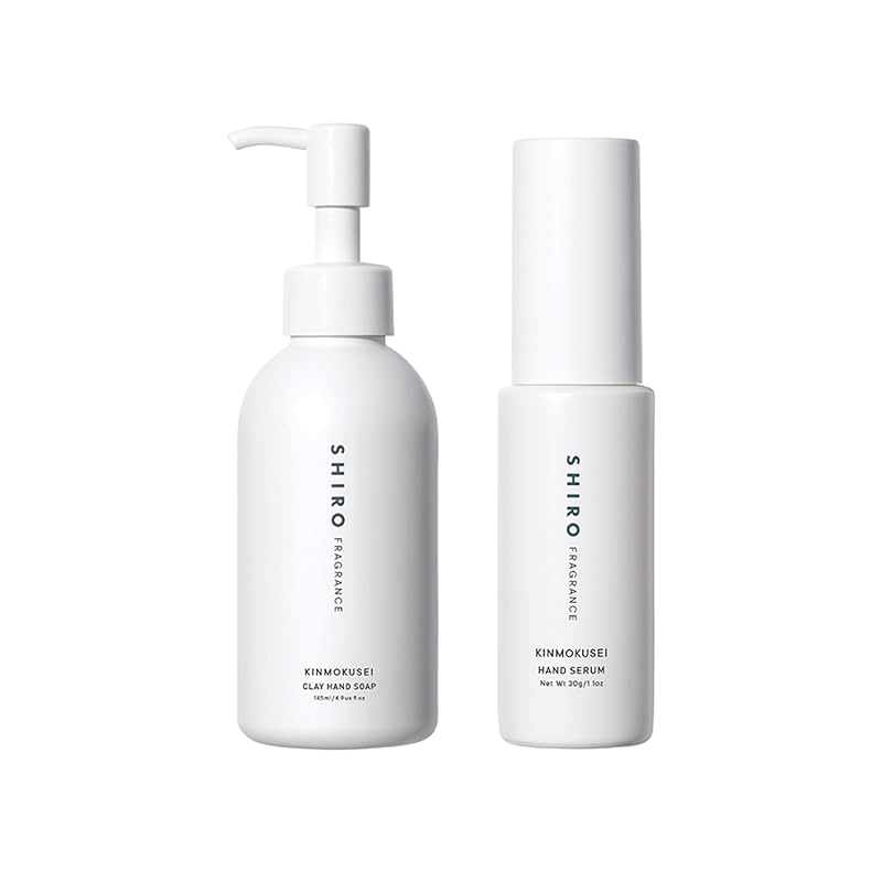 SHIRO キンモクセイ ハンドケアキット ハンド美容液30g + クレイハンドソープ 145mL ギフトペーパーバッグ付き