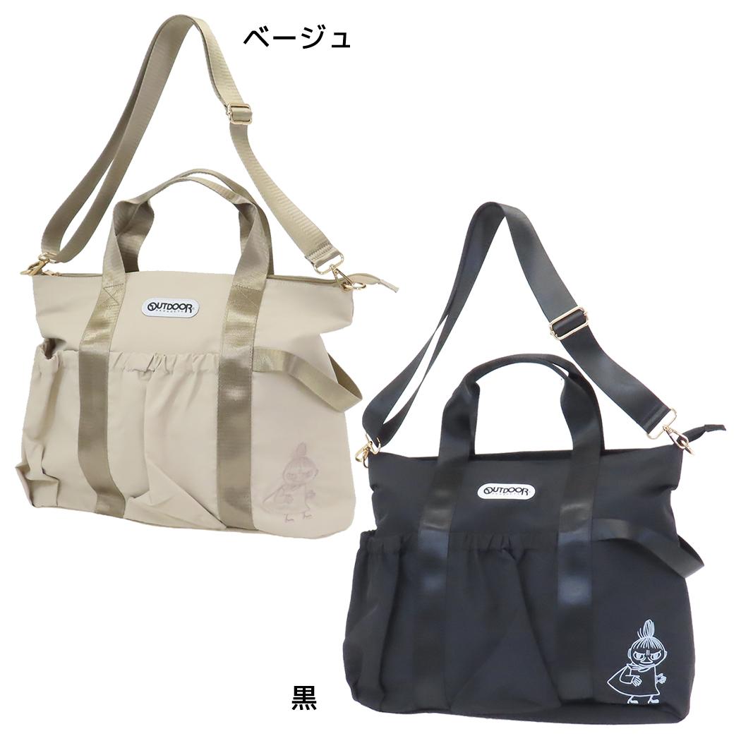 ムーミンxOUTDOOR 手提げかばん トートバッグ ミイ柄 北欧 キャラクター グッズ