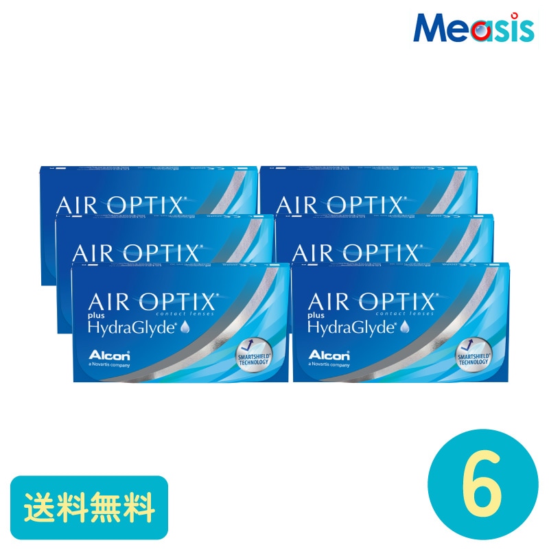Ｏエアオプティクスプラスハイドラグライド 6枚 6箱 アルコン 2週間定期交換タイプ 9,394円