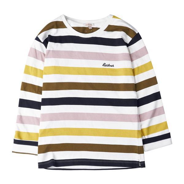 [] マルチカラーストライプTシャツ LML0792 MI11