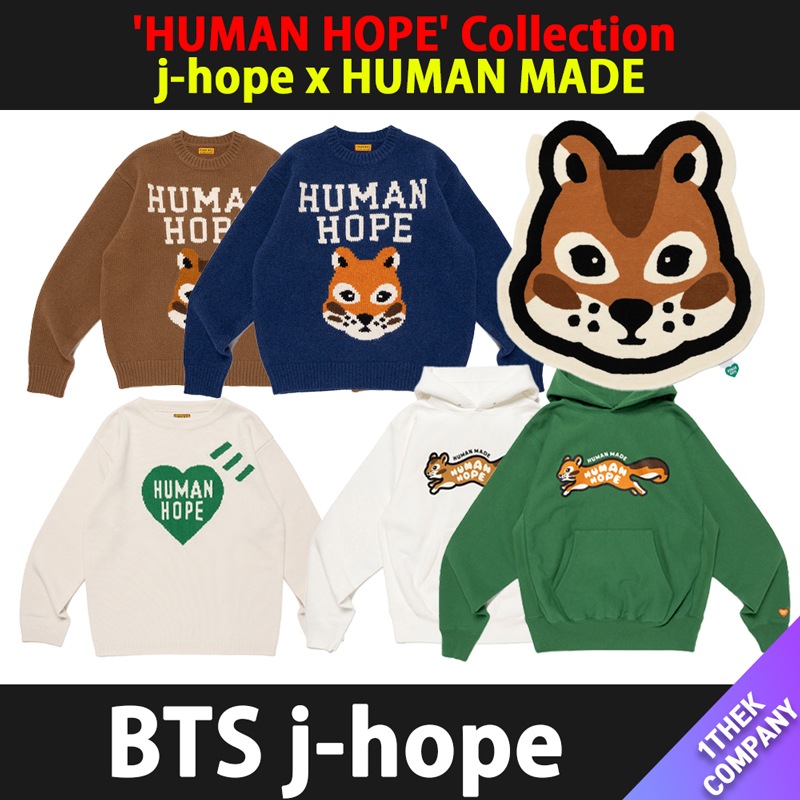 【当店制作トレカ付】（商品選択ー３）j-hope x HUMAN MADE [HUMAN HOPE] Collection